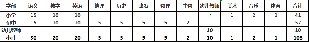 2020年聊城北大培文学校教师招聘公告(123人)